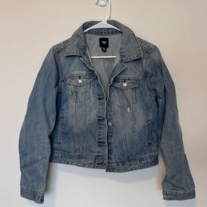 Gap Women’s Distressed Denim Jacket